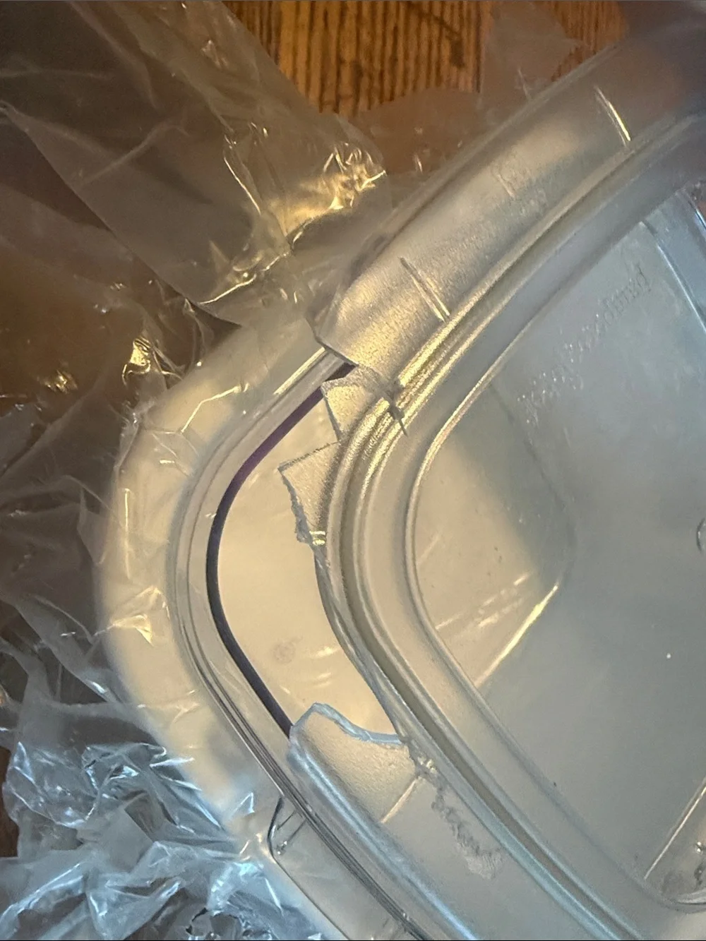 Pampered Chef 1 Quart Cool Serve Plastic Square Food Storage Container with Lid